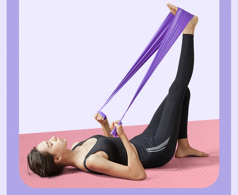 (2 Stück) Li-Ning Damen Yoga Widerstandsband Krafttraining Schulteröffnung Rückendehnung Spannseil AQTU403 AQTU405 – Detail 28