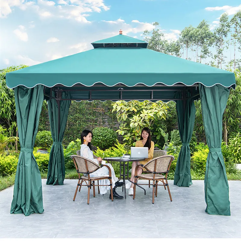 

Outdoor awning, canopy, courtyard, outdoor rainproof, four-legged gazebo, advertising campaign, stall, large Roman tent umbrella