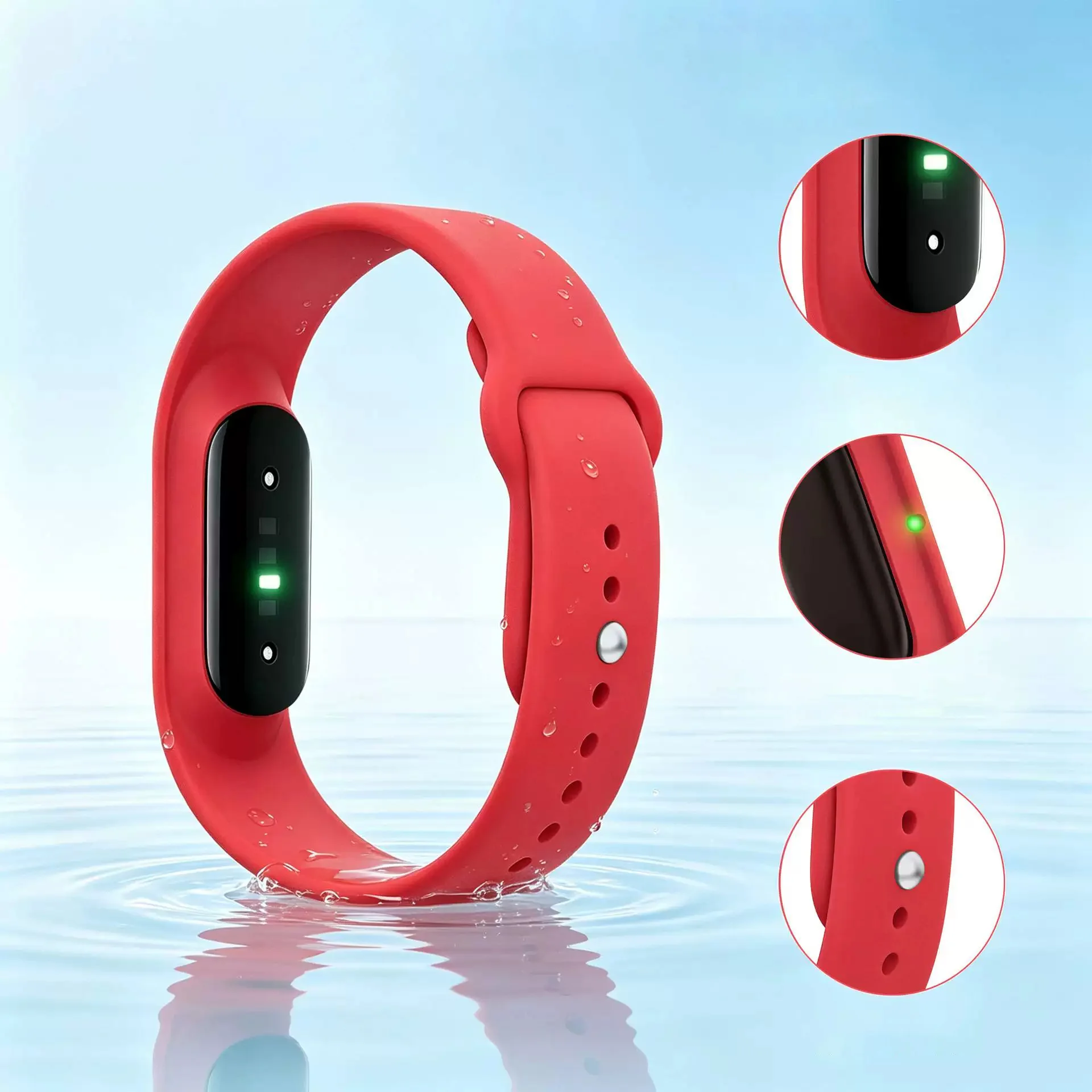 Soft Silicone Strap for Google Fitbit Air Sport Waterproof Loop Smartwatch Replacement Bracelet Correa For Fitbit Air Accessory
