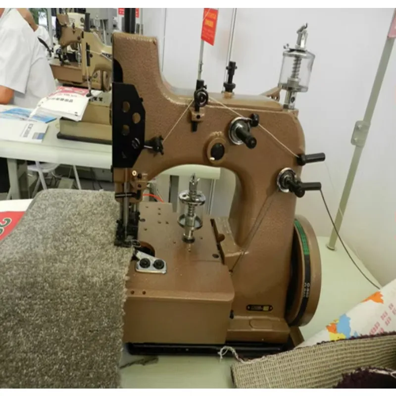 

High-Performance Automatic Portable Home Factory Industrial Use Garment Type Sewing Machine 3-Thread Binding Carpet New