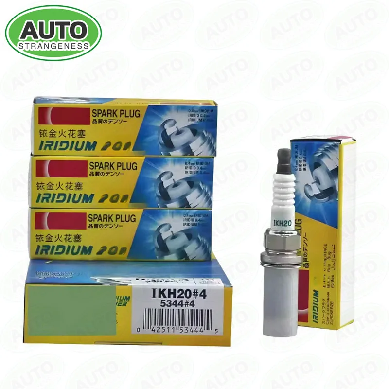 

IKH20 5344 4pcs/lot Iridium Spark Plugs for Benz Tuned Turbo CLS55 Toyota Volvo Suzuki Mitsubishi Dodge Saab BMW 9091901191