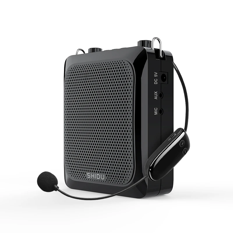 SHIDU SD-S28 2000mAh Bluetooth Portable Voice Amplifier Powerful Sound Audio with UHF wireless microphone