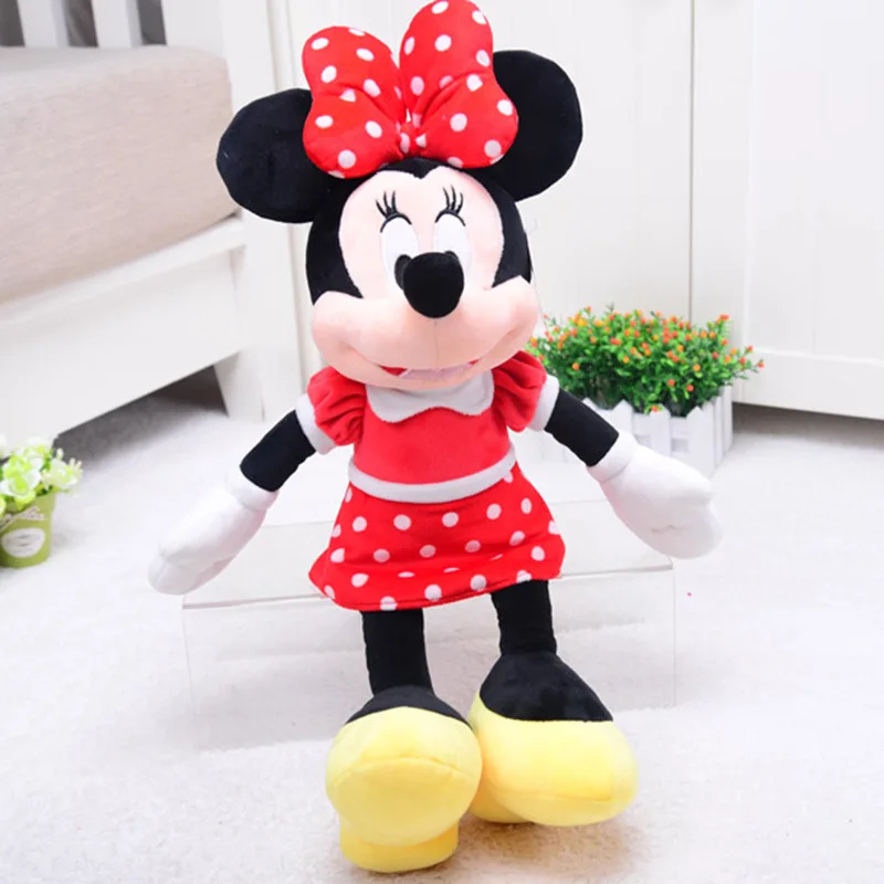 Mickey Minnie Plush Toy Doll Children Christmas Birthday Gifts Bedroom Sofa Car Interior Decoration  Couple Cute Surprise Gift