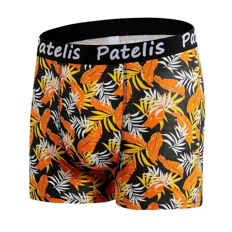 4pcs/suit Boxer Shorts Men's Plus Size Underwear Boxer 6xl Is 95-210kg Large Size Comfortable Bicycle Shorts
