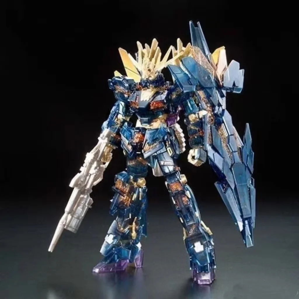 جديد شينغدونغ نموذج 1/144 Hg Rx-02 يونيكورن بانشي التجمع نموذج أطقم الملونة أنيمي عمل الشكل روبوت البلاستيك نموذج اللعب