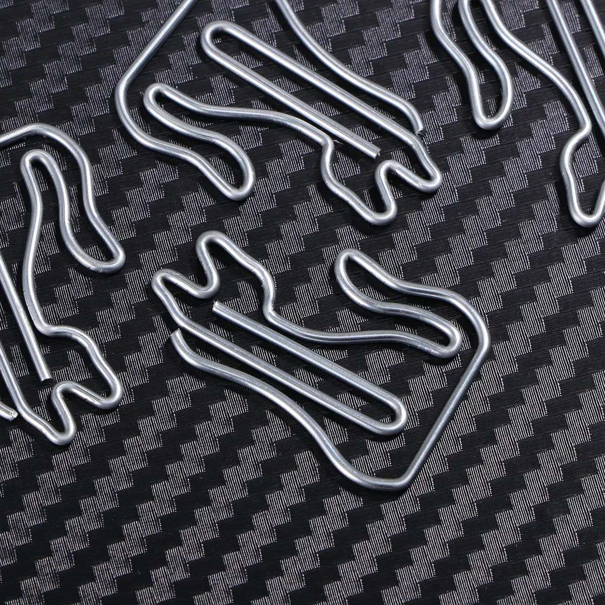 

30Pcs Firm Rust Resistant Silver Cat Shaped Paper Clips Decorative Document Holders Office Supplies