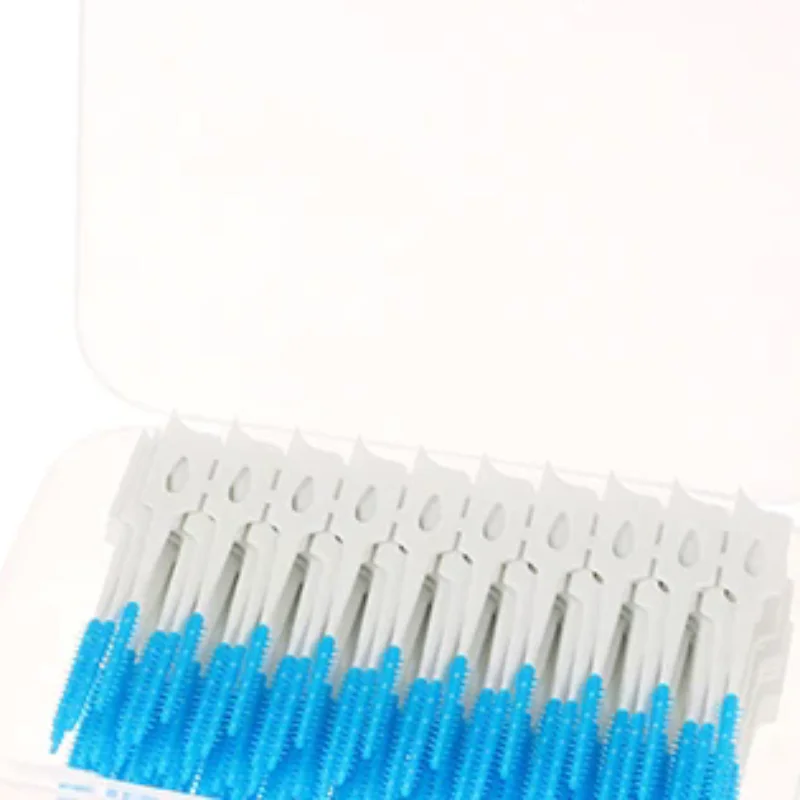 

200 шт. межзубные силиконовые щетки, стоматологические зубочистки, щетка между зубами, силиконовые зубочистки с резьбой, инструмент для чистки полости рта