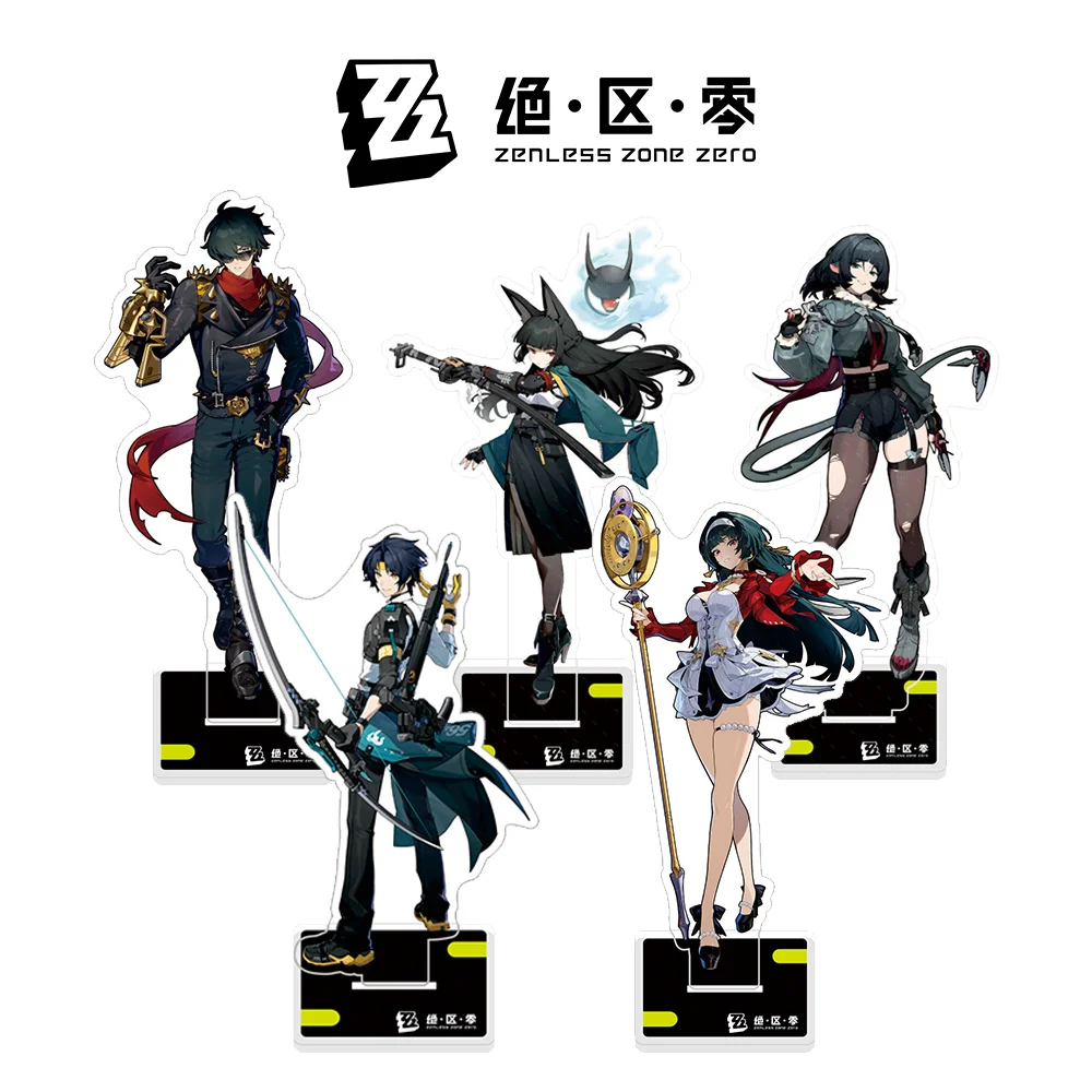 Hot Game Zenless Zone Zero Ellen  Tsukishiro Yanagi Hoshimi Miyabi Asaba Harumasa Jane Doe Astra Yao Acrylic Stand Model Plate