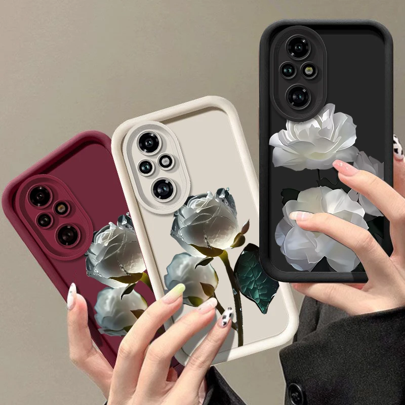200 Bloom Flower New Sky Eye Phone Case For Honor 200 200Lite 50Pro 50 X40GT X7A X50i X8A X40i 90Lite 50SE X9A X30 9XPro Cover