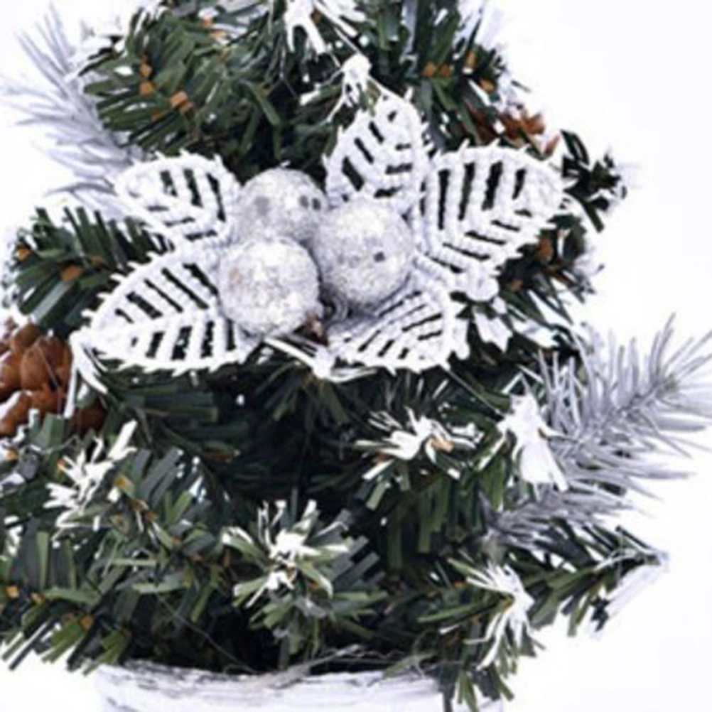 

2pcs Premium Christmas Decor Mini Xmas Tree Desktop Party Ornament 20Cm Silver Golden Festive Holiday Xmas Decor Tree
