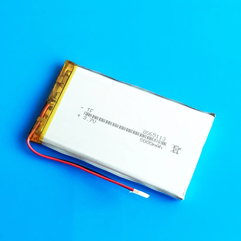 3.7V 8000mAh o dużej pojemności Lipo-polimerowa 8065113 akumulator litowy do Power banku Tablet PC Laptop PAD telefon komórkowy