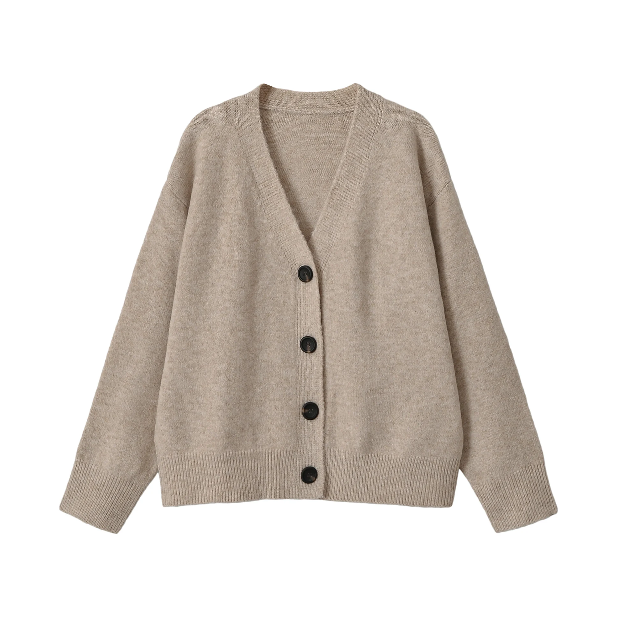 Women Autumn Winter Sweater Coat Single Button Design Knitted Warm Coat Cardigans Tops For Women Sweater