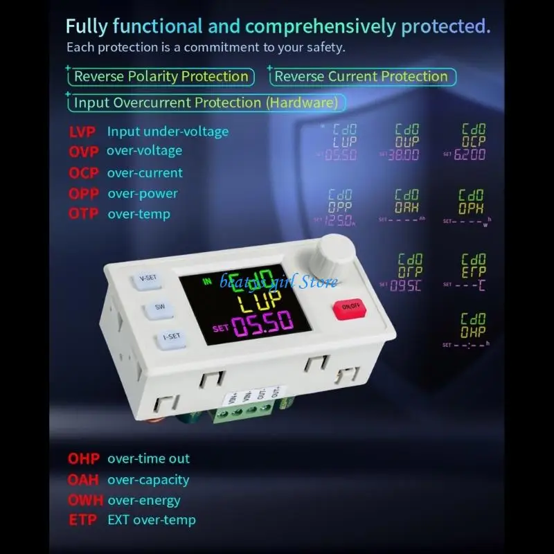 C7AB Upgraded SK220X Switching Power Supply With Firmware Updates Function And Ergonomic Backlits Button For Workshops