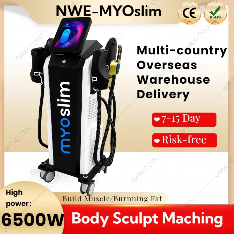 

New RF MYOslim EMS Body Sculpting Machine Fat Weight Loss Massager Electromagnetic Sculpt Slimming Muscle Stimulation Device