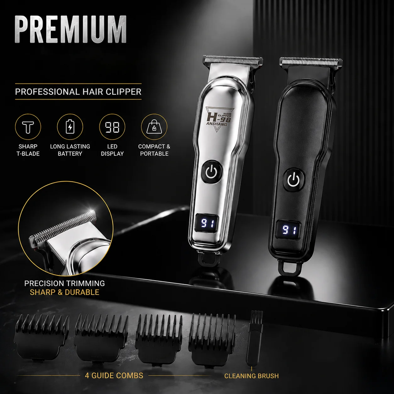 Mini Handheld Cordless Hair Cl - đánh giá và giá Men'S Grooming Hairstyles