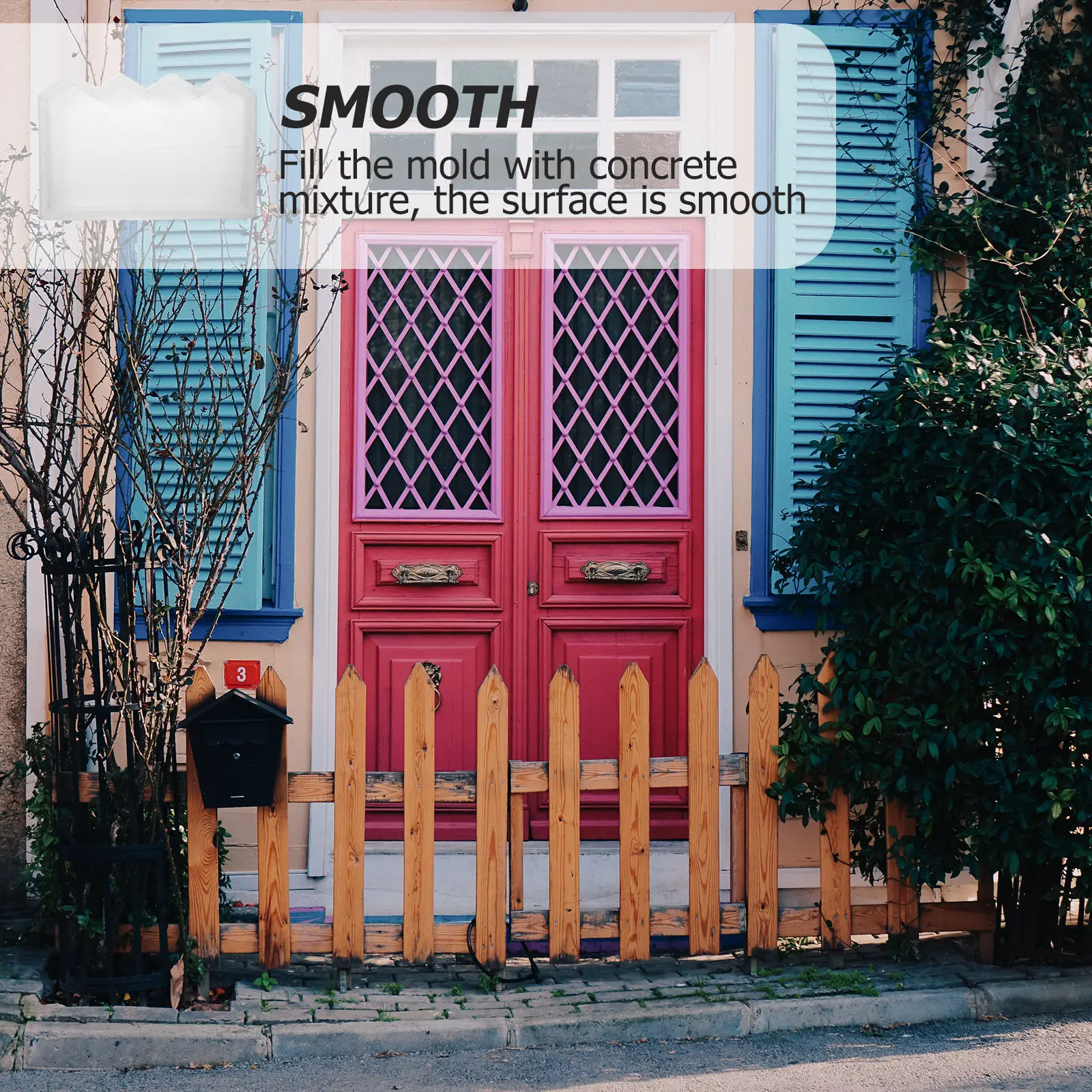 

Fence Brick Mold Garden Edging Border Concrete Tool For Diy Landscape Pavement Ornamental Lawn Edgings Pedal Stone Make