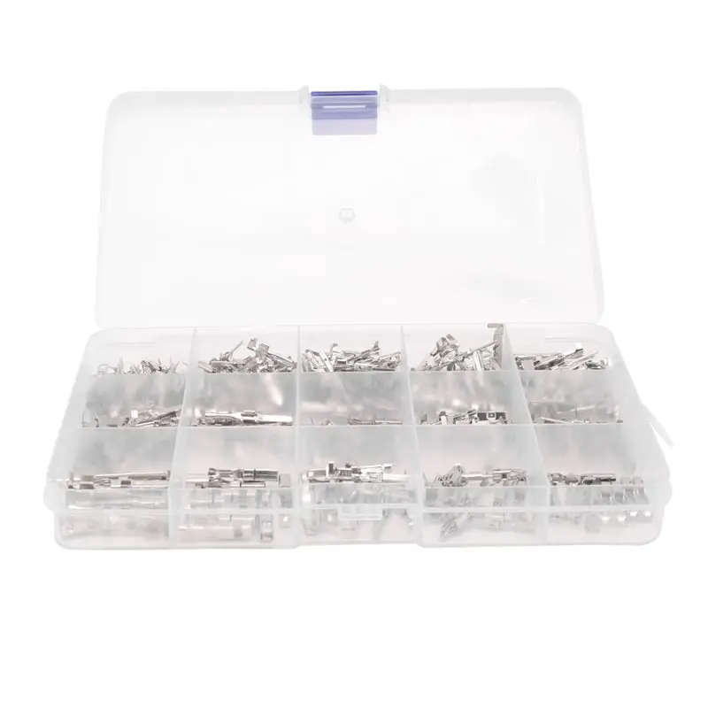 A73X-290PCS Automotive Wire Terminal Pinconnector 1-3.5Mm Non Insulated Plug Disassembly Male And Female Crimping Pins