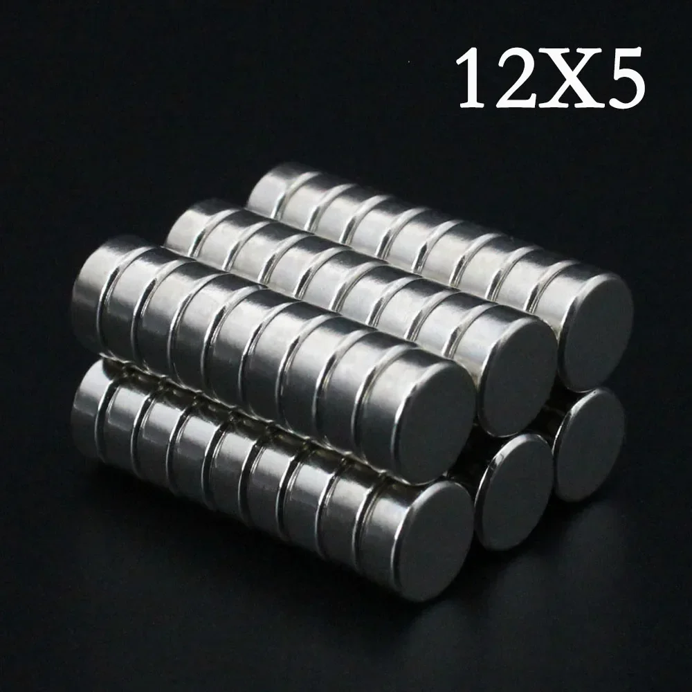 2/3/5/8/10 Pcs 12x5 Neodymium Magnet 12mm x 5mm N35 NdFeB Round Super Powerful Strong Permanent Magnetic imanes Disc 12*5