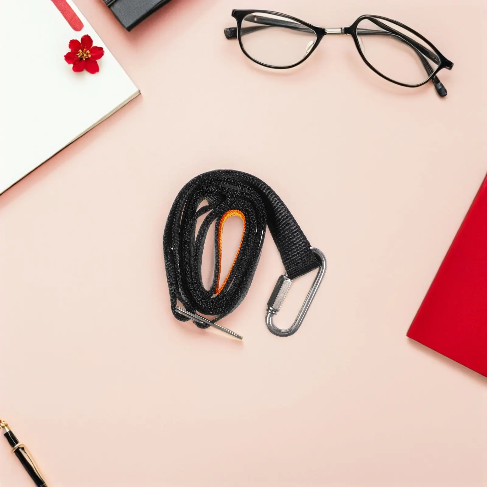 

Страховочный ремень для подъема по веревке (2,62-3,94 фута), регулируемый, с петлей из стропы, повышающий эффективность, для вертикального спасения