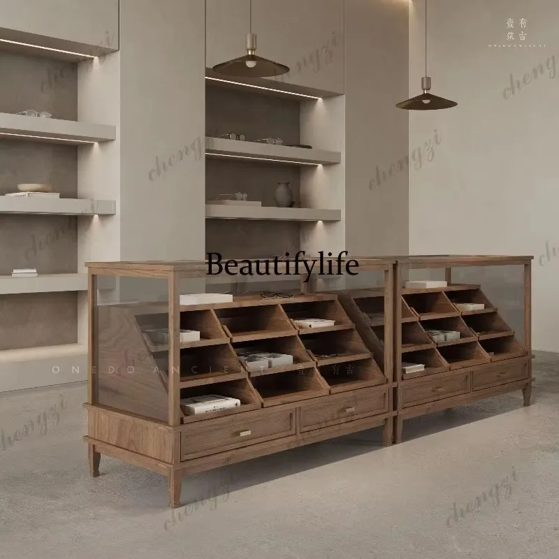 K153 Exhibition Hall, Sample Glass Table Display Cabinet Museum Exhibition Hall, Jewelry Store Clothing Nakajima