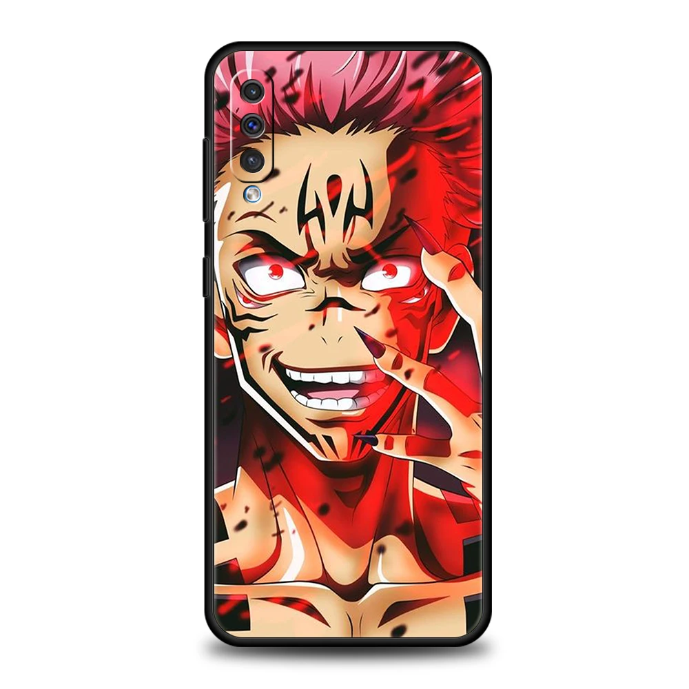 J-Jujutsu K-Kaisen Etui na telefon do Samsung Galaxy A24 A13 A53 A73 A33 A22 A12 A02 A03 A05 A70 A50 A10 A20 5G Silicone Cover Shell