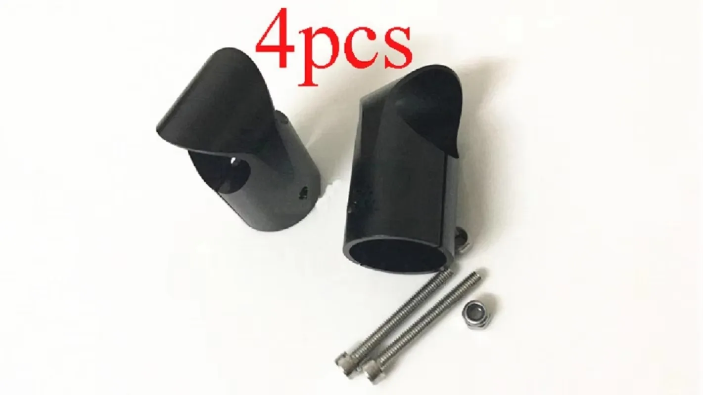 Conector de três vias para RC, liga de alumínio D10mm a 20mm, tripé de três vias, tubo de carbono