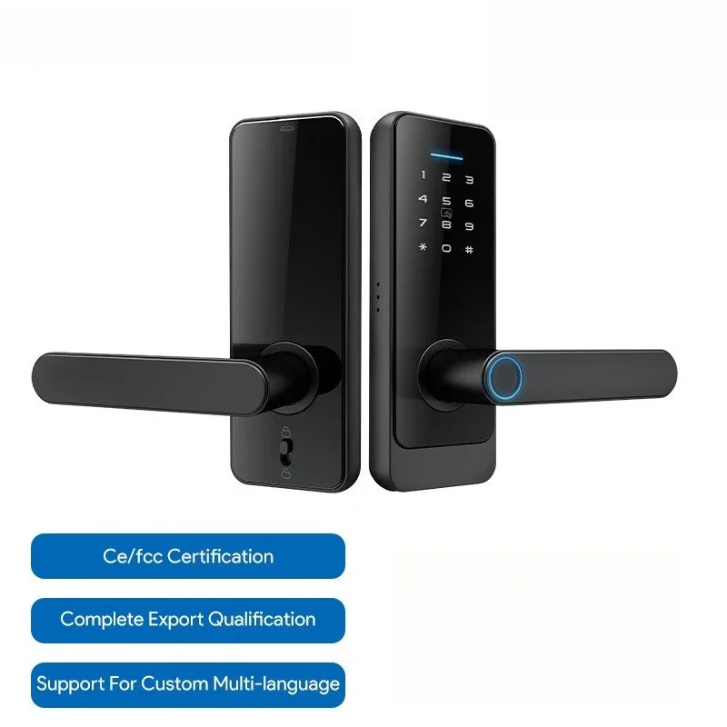 Smart lock, one grip, fingerprint lock, password , smart door , home interior door