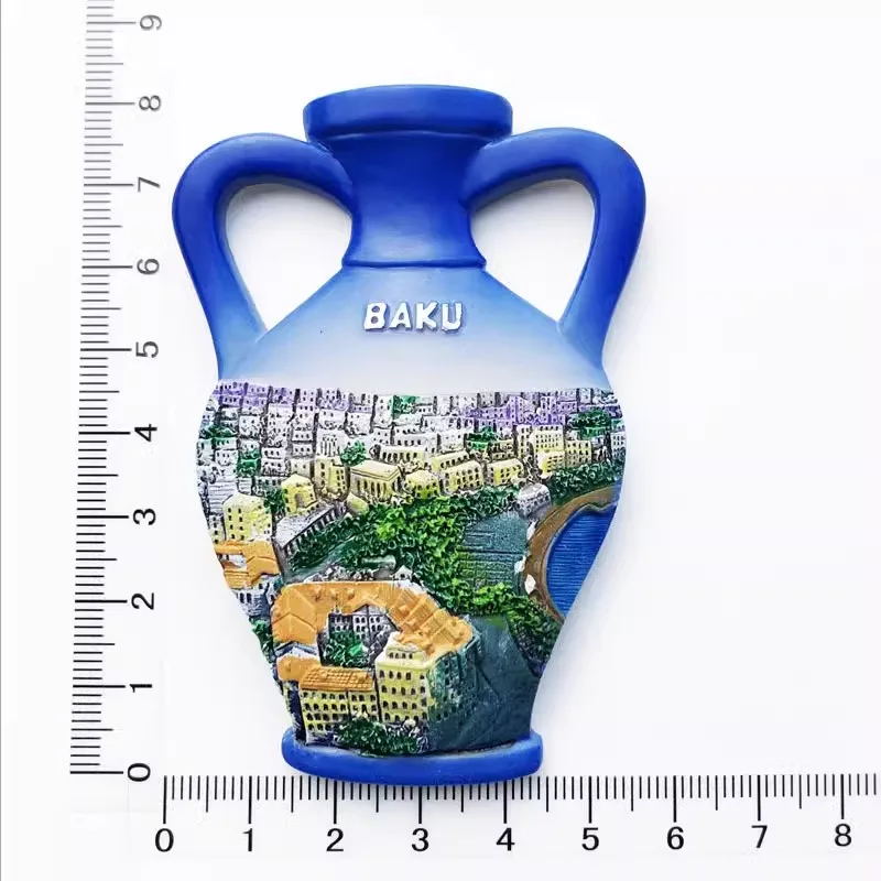 

Baku Creative features Tourist souvenirs Refrigerator magnets Gifts Handicrafts Home decor