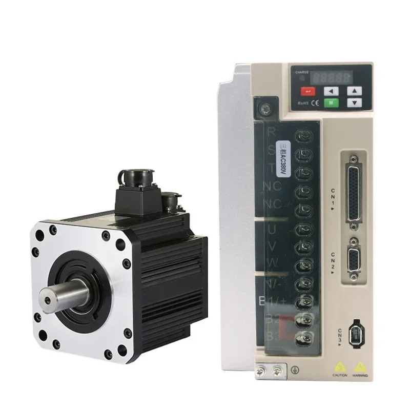 Siheng motor factory CE quality 180 mm 4.3KW 27NM 1500rpm 380V Ac servo motor and driver For  cutting Machine