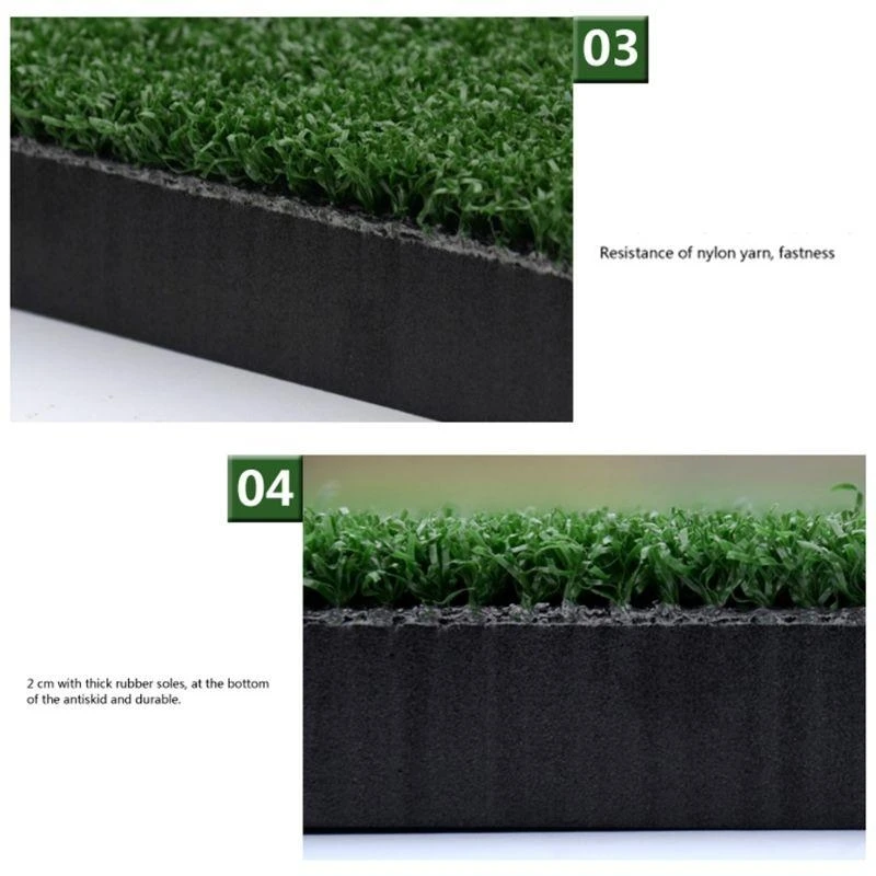Golf Exercise Mat Training Hitting Grass Pad Backyard Indoor Practice Supplies