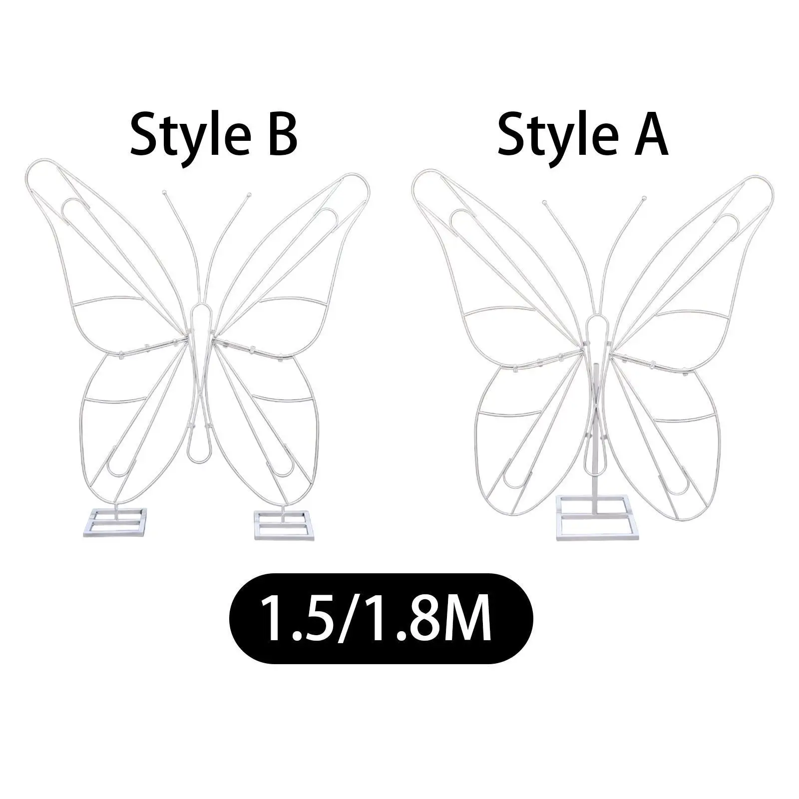 

Wedding Flower Stand Butterfly Shaped Flower Arrangement Holder