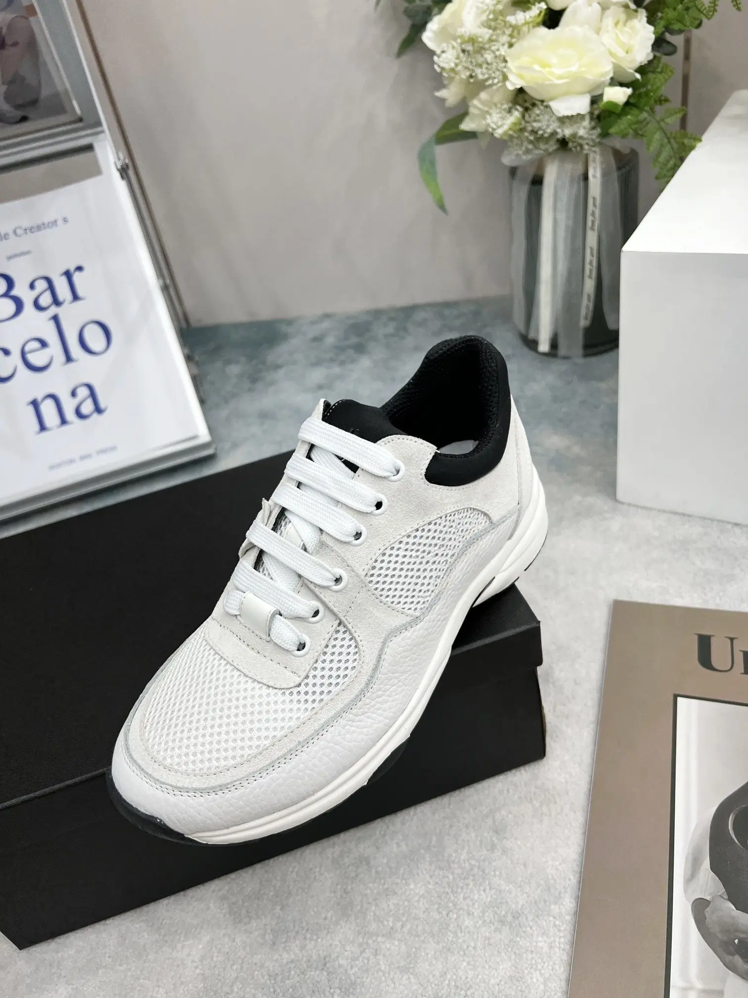 Classic white skate shoes unisex design, breathable canvas spliced casual skateboarding sneakers, lightweight shock-absorbing couple flat shoes for daily outfits, durable non-slip outsole comfortable casual footwear for street