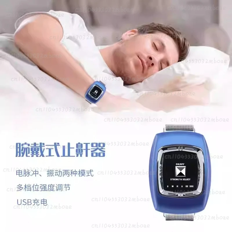 Electric Anti Snore Device Wrist Watch Anti-Snoring Pluse Sleeping Aid Help Sleep Solution Stop Snoring Intelligent Apnea Guard