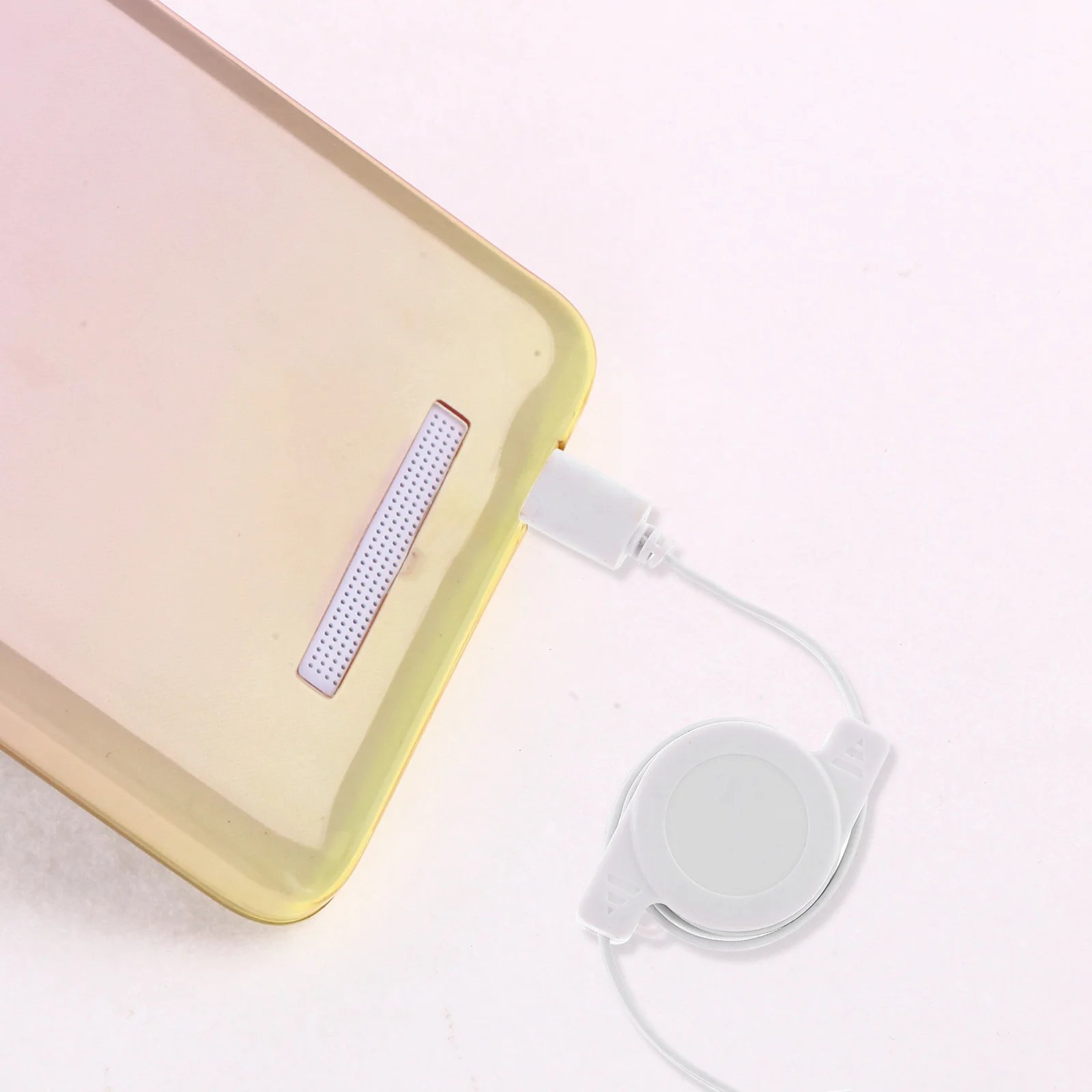 

2Pcs Creative Charging Line Type-C Interface Adapter Stylish Durable Practical Gift Friends Phone Accessory Data Cable