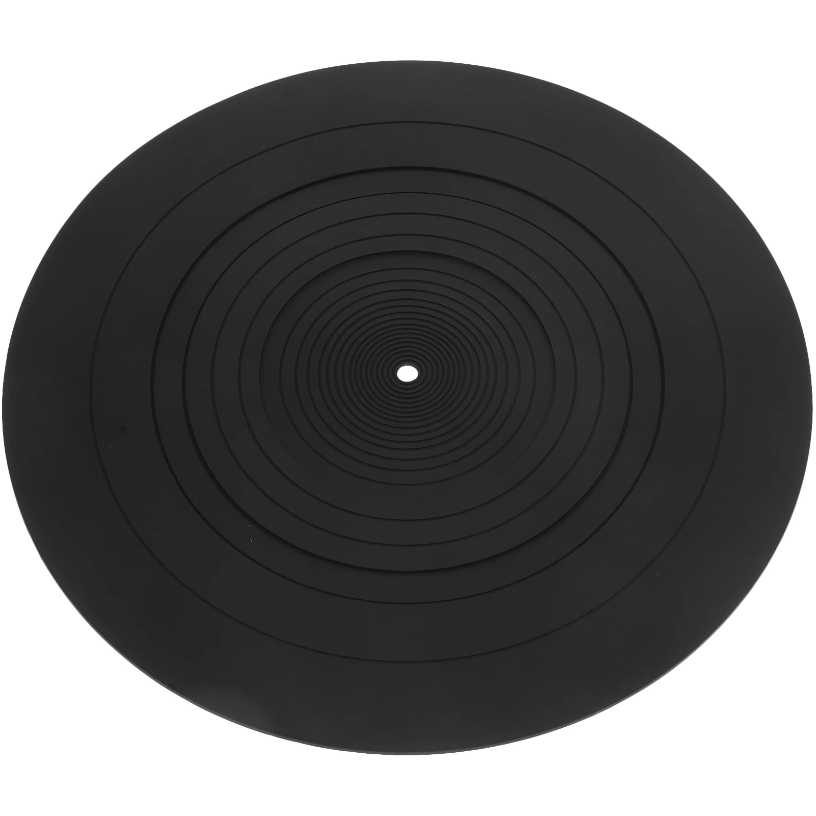 

Record Mat Turntable Vinyl Player Disc to Platter Rubber Slipmat Silica Gel Mats