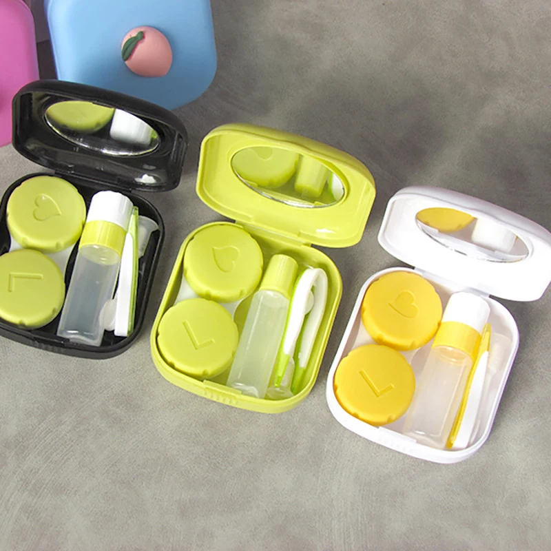 

1pc Plastic Makeup Storage Box, Cute Avocado Decor Box For Home