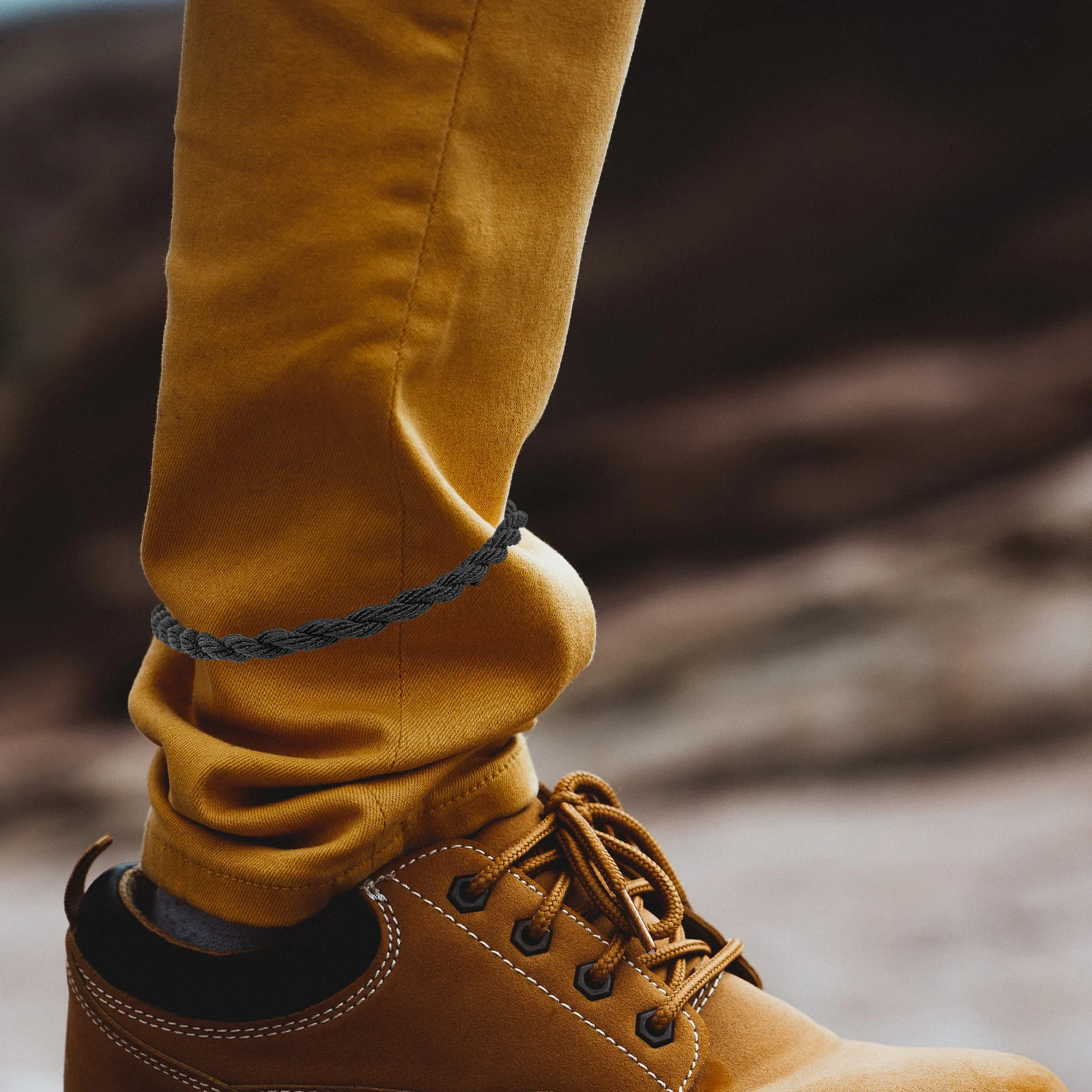 12Pcs Blousing Straps Portable Elastic Trouser Leg Bands Outdoor Hiking Camping Boots Sand Blousing Strap