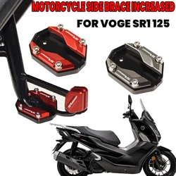 For VOGE SR1 SR 1 125 2023 2024 Motorcycle Accessories Motorcycle Kickstand Side Stand Side Brace Extra Pad Non-slipMat
