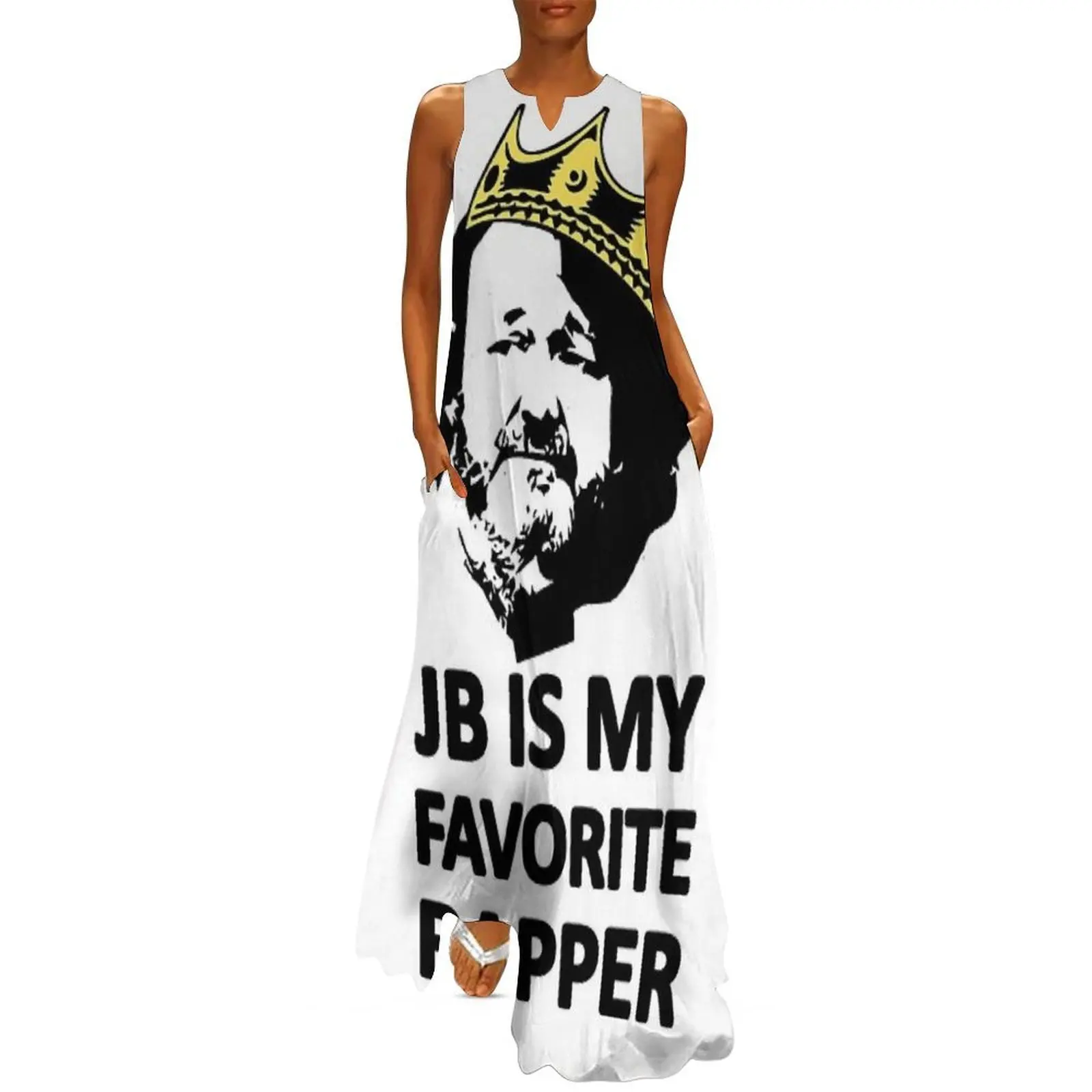 

Widespread Panic JB is My Favorite Rapper Lot Long Dress Dress woman women's summer dresses 2025