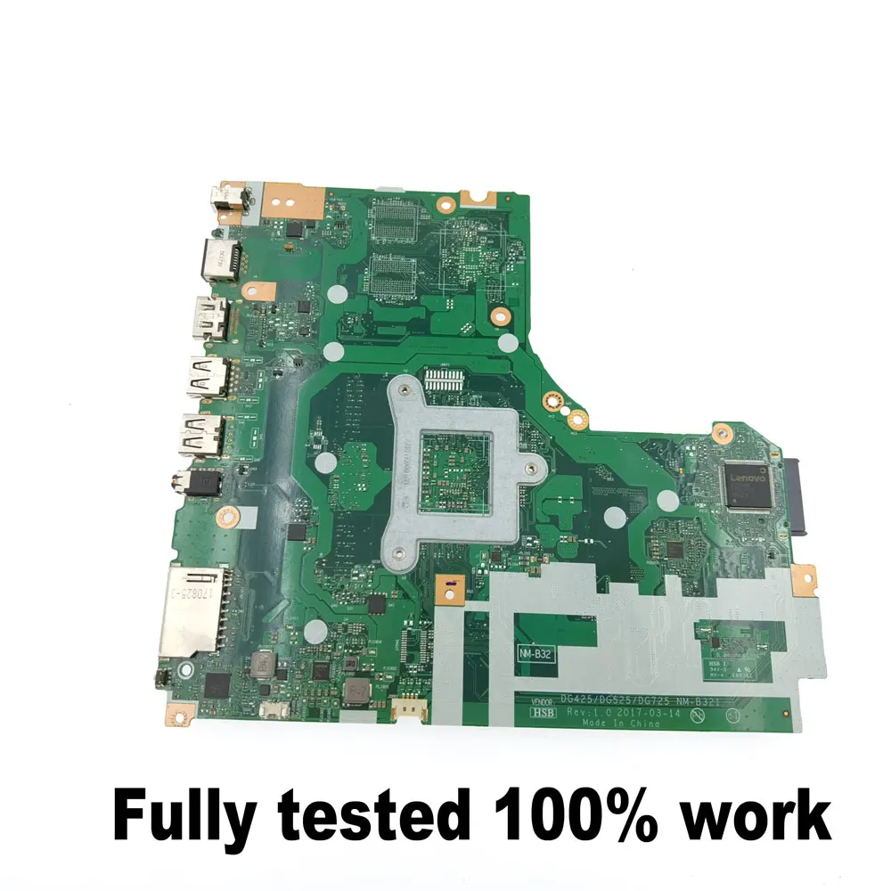 DG425 DG525 DG725 NM-B321 for Lenovo Ideapad 320-14AST 330-14AST Laptop Motherboard with E2-9000 A4-9120 A6-9220 A9-9420 CPU