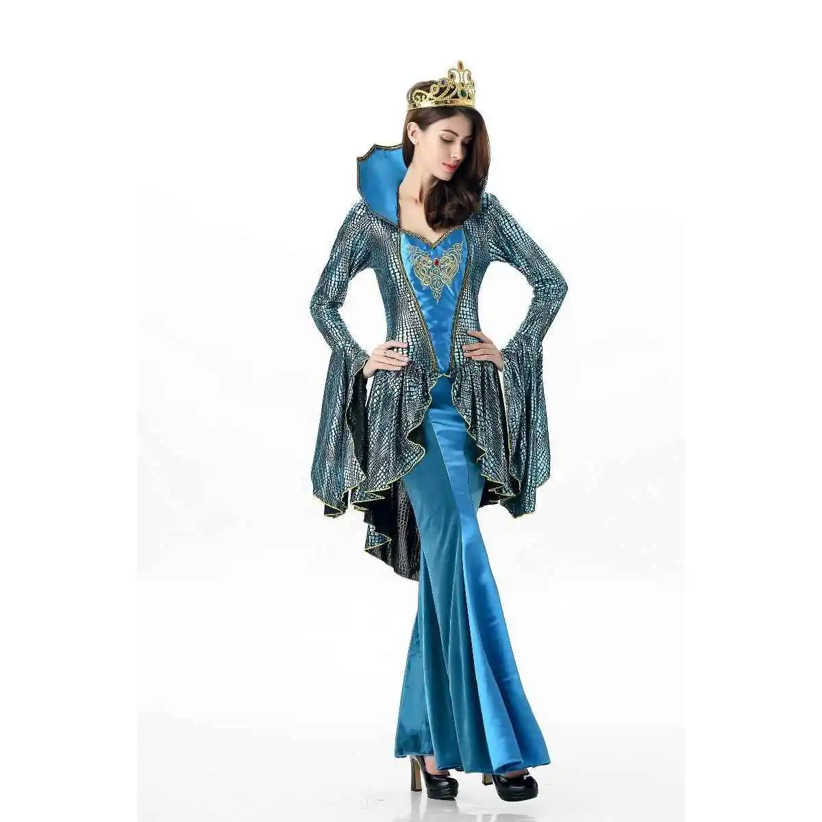 Loween ancien dieu jeu de rôle Costume reine élégance scène Performance coton traditionnel chinois femmes Faion