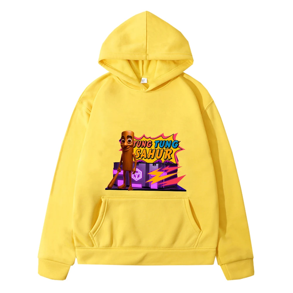 Kawaii هوديس تونغ تونغ ساهر طباعة البلوز أنيمي هوديي جاكيت من الصوف هالوين الخريف الفتيان البلوز Y2K الاطفال ملابس الفتيات