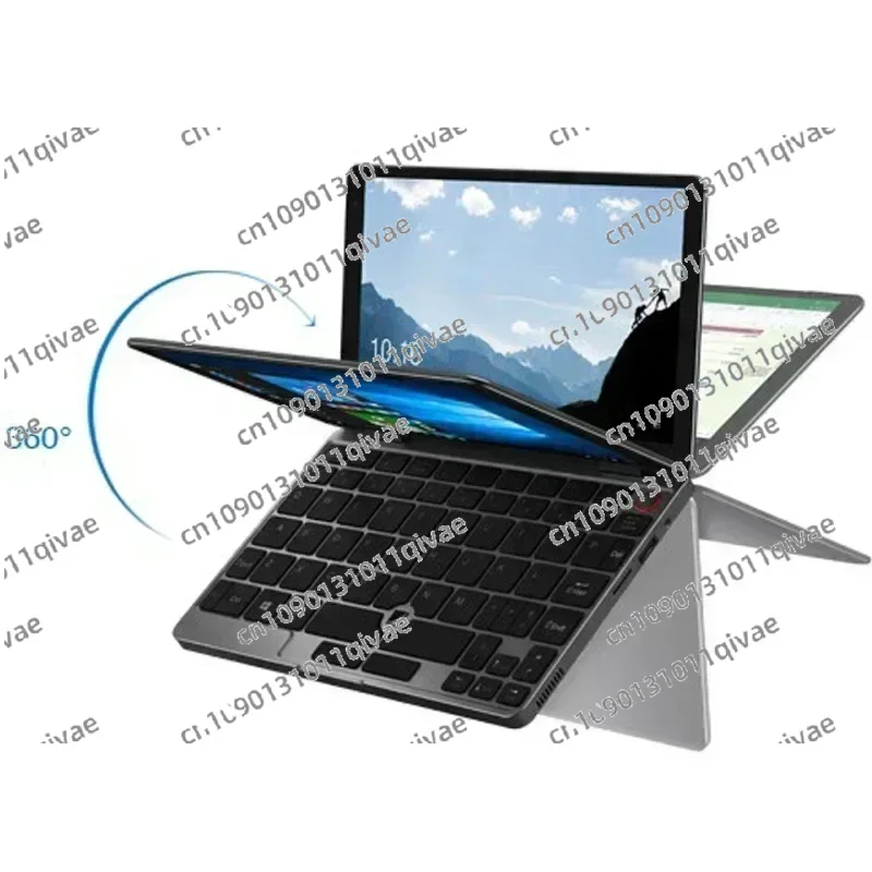 حار بيع 2024 8 بوصة 8 بوصة N100 16GB RAM 512GB 1 تيرا بايت 2 تيرا بايت SSD Win11 يده الأعمال السفر جيب كمبيوتر محمول صغير