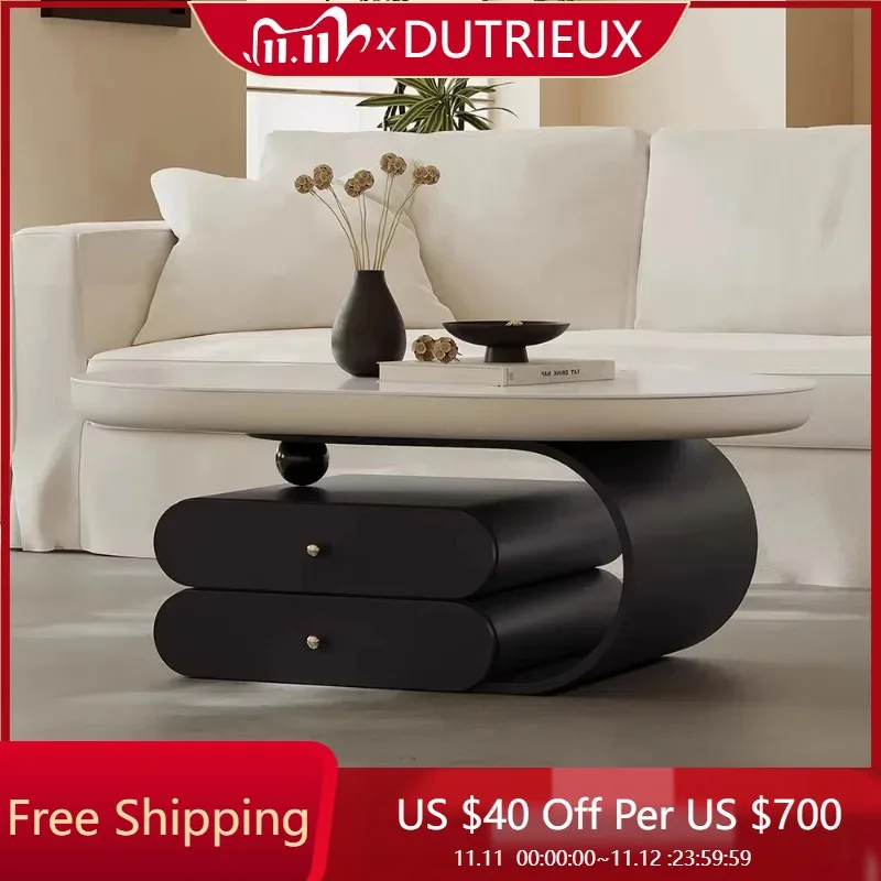 

Large Size Luxury Coffee Table Simple Storagepremium Decor Coffee Table Minimalist Unique Mesa Auxiliar Postmodern Furniture