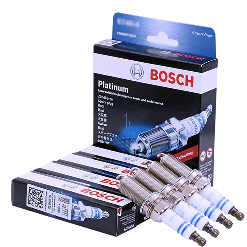 BOSCH 1/4/6 pcs FR7DPP30X Platinum Spark Plug Fits for HONDA 1990-02 Accord ACURA 1997-99 DODGE 2008-14 Avenger