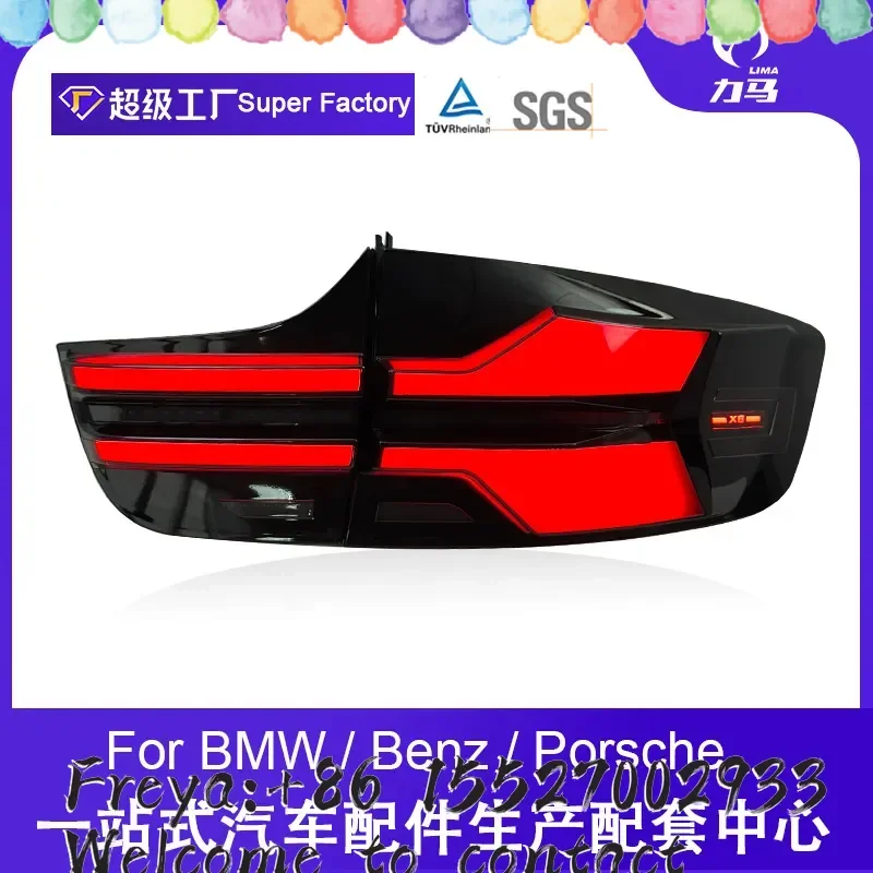 Applicable to 08-14 E71 X6 taillight assembly modified old and new LED taillight daytime running light X5 style