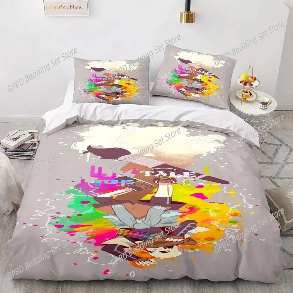 Game Undertale Frisk Sans Comfortable Duvet Quilt Cover Pillowcase Bedding Set Children Bedroom Decoration Home Textile