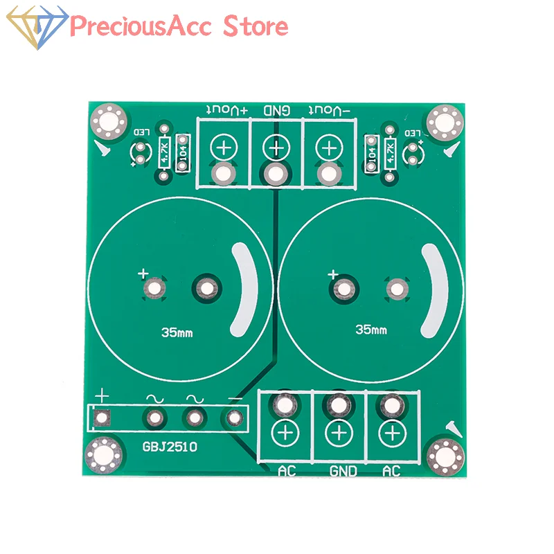 25A AC DC Power Supply Board Audio Amplifier Rectifier Filter PCB Module For Electronic DIY Repair Projects