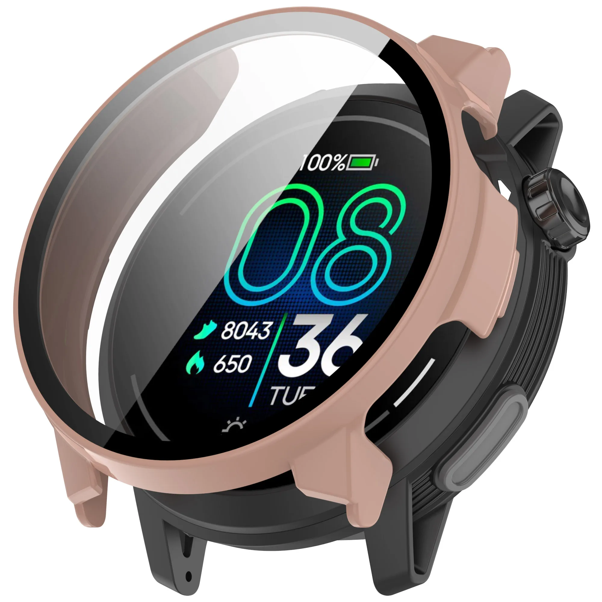 Pełne etui ochronne do COROS PACE Pro Screen Protector Watch Case do COROS Pace Pro Cover PC 2w1 Shell & Tempered Glass Film