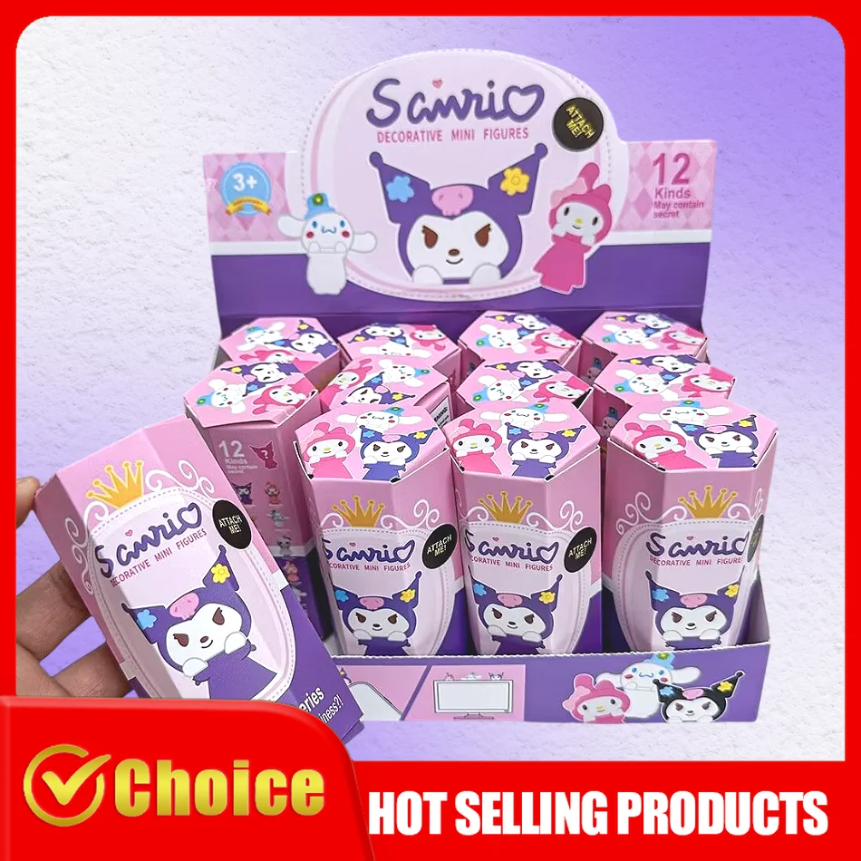 

Sonny Angel Kuromi Series Mini Doll Anime Figure Fashion Accessory Cute Kawaii Collectible Toy Gift for Kids Girls Christmas